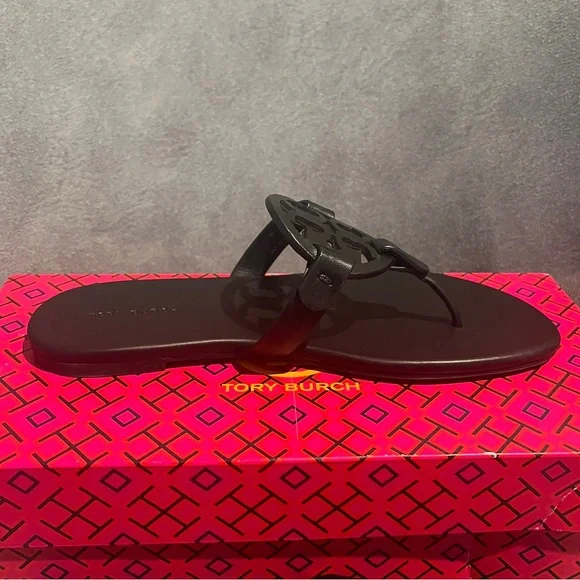 Tory Burch Women’s Miller Sandals Black Size 7 US - Picture 6 of 16